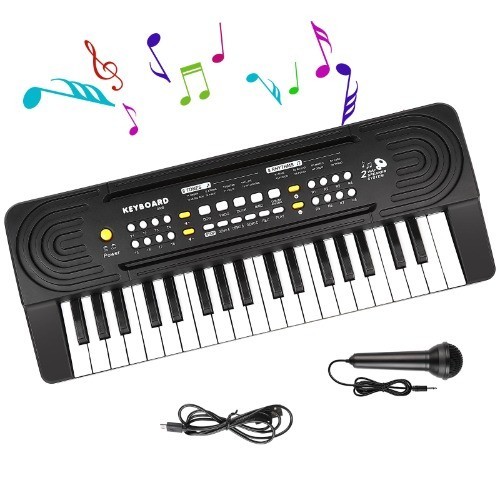 Kinder keyboard mit mikrofon - kinder,