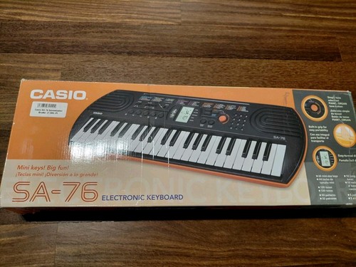 Casio mini keyboard mit - sa-76,