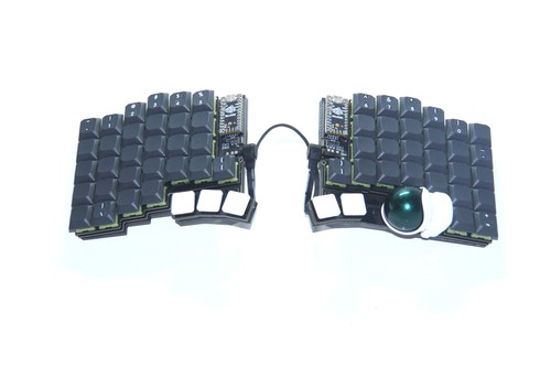 Keyball61 column staggered - keyball61,, column-staggered