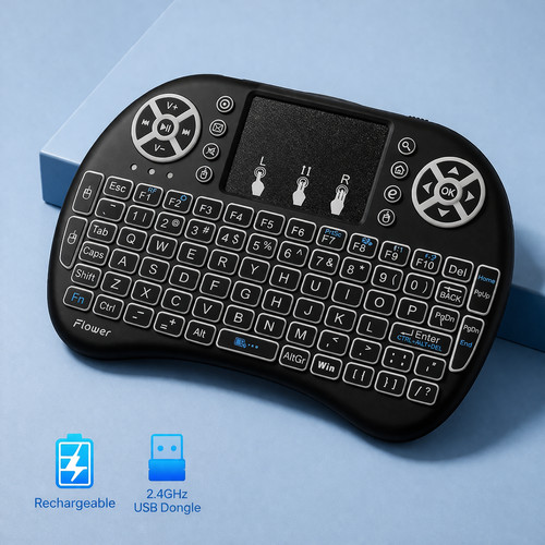 Flower tastatur keyboard mini - tastatur,