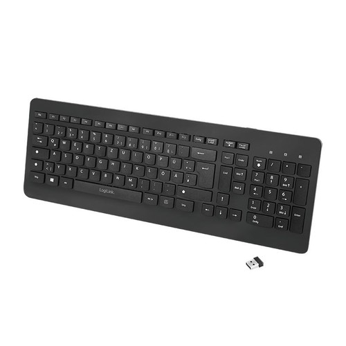 Logilink tastatur kabellos - tastatur,