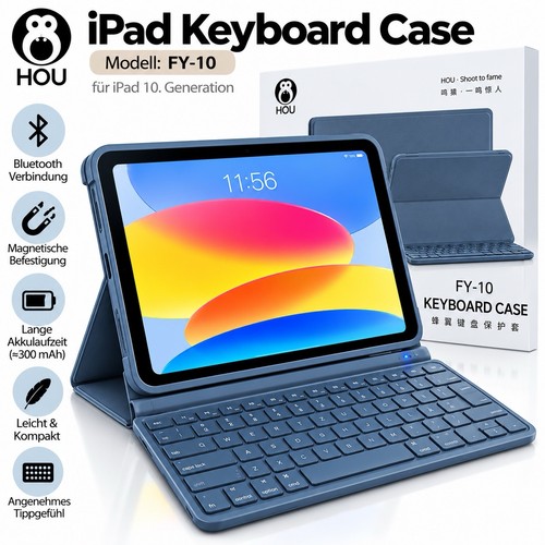 Hou bluetooth keyboard - hou,