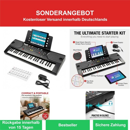 Rockjam rj549 keyboard piano - rj549,
