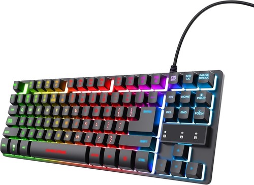 Trust gaming tastatur - trust, rgb