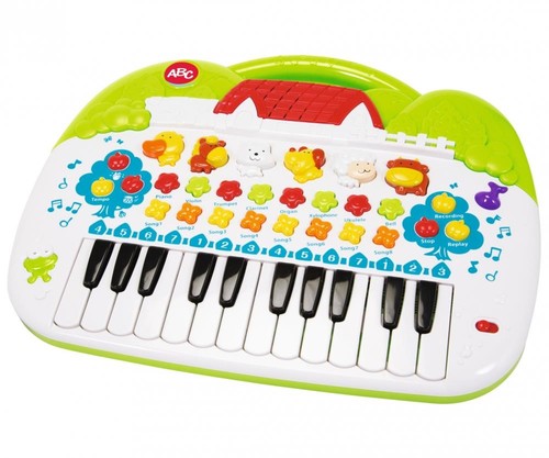 Abc tier keyboard mit sound - abc,