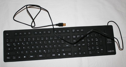 Rollbare tastatur silikon - rollbare, pc